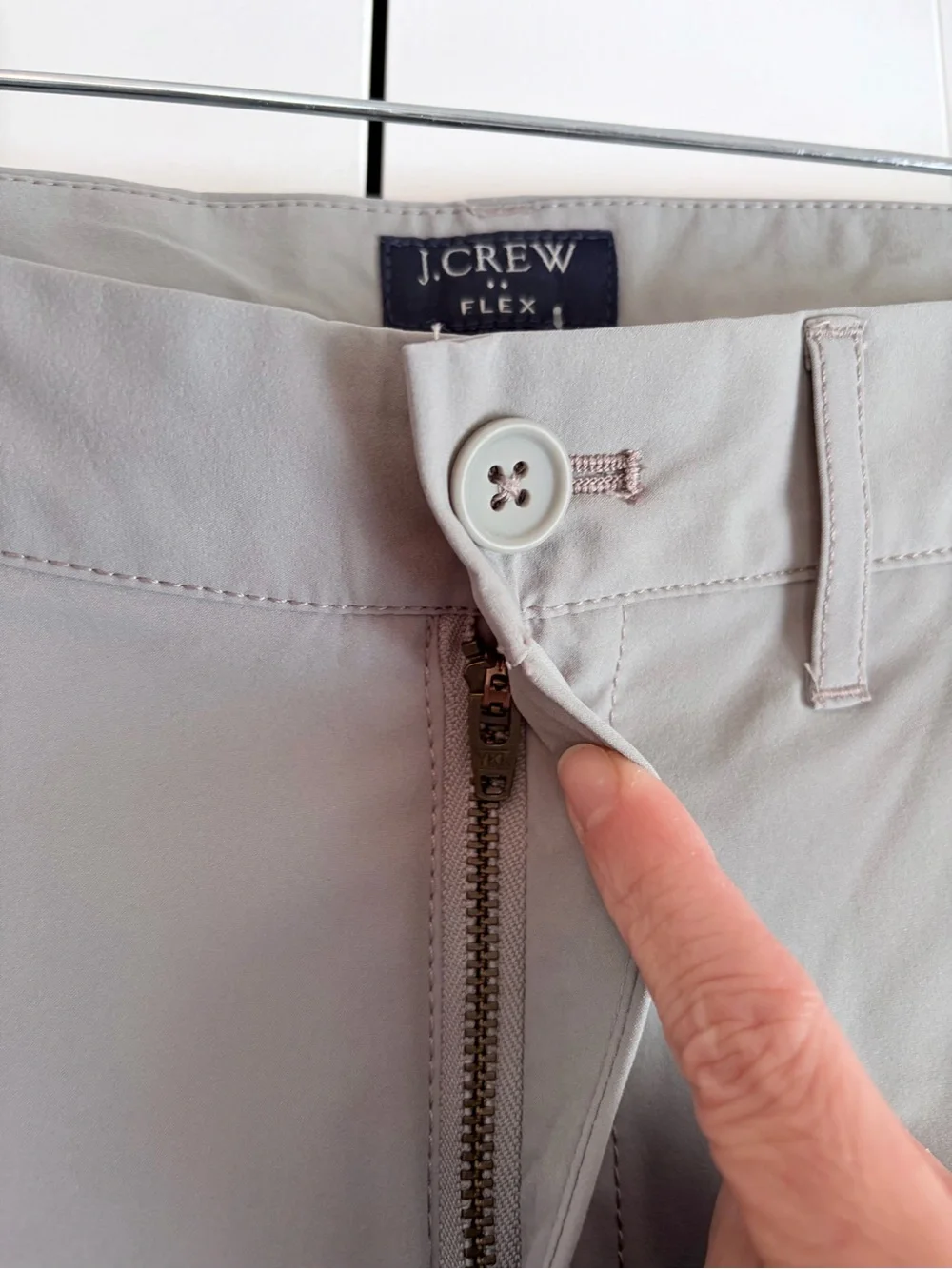 J.Crew Flex Chino Pants Men's Size 28 x 32 Gray Slim‎ Fit Style AA712 Casual NWT